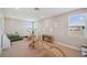 Spacious playroom with ample natural light, carpet flooring, and play equipment at 4719 Tramanto Ln, Wesley Chapel, FL 33543