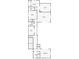 Detailed floor plan showcasing the layout of the home, including bedrooms, bathrooms, and closets at 5917 Cat Claw Ln, Bradenton, FL 34210