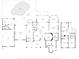 Complete home floor plan, two stories, details the layout of rooms, including the pool and patio at 6352 W Maclaurin Dr, Tampa, FL 33647