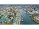 Waterfront condos, community pool, and boat docks provide a luxurious living experience on the water at 6414 Sunset Bay Cir, Apollo Beach, FL 33572