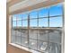 Window provides scenic water views of boats and the horizon beyond at 6414 Sunset Bay Cir, Apollo Beach, FL 33572