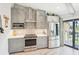 Stylish kitchen with modern appliances, sleek countertops, and decorative tile backsplash at 7540 Sunshine Skyway S Ln # 217, St Petersburg, FL 33711