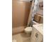 Bathroom with neutral tile, walk-in shower and a light vanity at 8320 112Th St # 206, Seminole, FL 33772