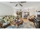 The open-concept living space offers a seamless flow into the adjacent kitchen at 9945 47Th N Ave # 208, St Petersburg, FL 33708