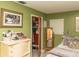 Bedroom closet providing ample storage space for clothes and accessories, enhancing organization and convenience at 12213 Floral Ln, Thonotosassa, FL 33592