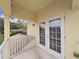 Balcony view with double doors that provides great outdoor views at 1312 Fishing Lake Dr, Odessa, FL 33556