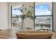 View of the waterfront through the windows of the dining room at 13810 Malcolm Ave, Hudson, FL 34667