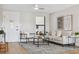 Inviting living room features natural light, modern decor, and neutral tones at 13810 Malcolm Ave, Hudson, FL 34667