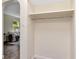 This walk in closet has hanging storage and neutral colors at 1419 55Th S St, Gulfport, FL 33707
