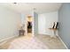 Spacious bedroom with a walk-in closet and unique decor at 3000 Jacob Crossing Ln, Holiday, FL 34691