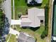 A beautiful home featuring landscaped grounds, a well-maintained roof, and a pristine driveway, adjacent to a tennis court at 3276 Hilary Cir, Palm Harbor, FL 34684