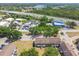 This aerial photo showcases the condo’s prime location near commercial properties at 3824 Cortez Dr # B, Tampa, FL 33614