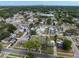 Picturesque aerial view showcasing a vibrant residential area with lush trees and clear streets at 936 57Th N Ave, St Petersburg, FL 33703