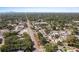 Panoramic aerial shot of the neighborhood showcasing tree-lined streets at 936 57Th N Ave, St Petersburg, FL 33703
