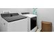 Efficient laundry room complete with modern washer and dryer set, perfect for tackling laundry tasks at 1008 S Armenia Ave # A, Tampa, FL 33629