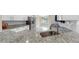 The stainless steel sink has gorgeous granite countertops at 1016 Mcdaniel St, Sun City Center, FL 33573