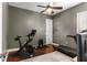 A private exercise room featuring exercise equipment at 10614 Low Oak Terrace, Thonotosassa, FL 33592