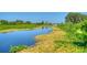 Picturesque waterway with lush green foliage and clear blue water under a sunny sky at 10614 Low Oak Terrace, Thonotosassa, FL 33592
