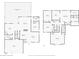 Detailed floor plan showcasing the layout of this multi-story home at 12712 Stanwyck Cir, Tampa, FL 33626