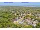 Aerial view showcases a property near Downtown Clearwater and Clearwater Beach at 1322 Idlewild Dr, Clearwater, FL 33755
