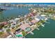 Waterfront homes with private docks, backyard pools, in a beautiful neighborhood near the ocean at 17 Bellevue Dr, Treasure Island, FL 33706