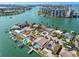 Beautiful neighborhood with waterfront homes, private pools, and stunning views at 17 Bellevue Dr, Treasure Island, FL 33706