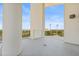Balcony with a view of a stadium and palm trees at 175 1St S St # 2603, St Petersburg, FL 33701