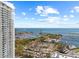 Breathtaking view of the bay and marina from the high-rise condo in St. Petersburg, near the St Pete Pier at 175 1St S St # 2603, St Petersburg, FL 33701