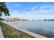 Peaceful water view showcasing the tranquil bay with boats, condos, and clear blue skies at 175 1St S St # 2603, St Petersburg, FL 33701