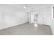 Open bedroom showcasing an en-suite bathroom for added privacy and convenience at 2003 E Clinton St, Tampa, FL 33610