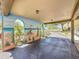 Covered parking area featuring a beautiful mural and ample space at 5890 38Th N Ave # 305, St Petersburg, FL 33710