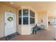 Inviting condo entrance with a cozy seating area and pleasant decor at 6205 Shoreline Dr # 1204, St Petersburg, FL 33708
