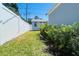 Well-maintained backyard with a shed, offering additional storage and outdoor space at 6401 30Th N Way, St Petersburg, FL 33702