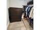 Organized walk-in closet with shelving, hanging rods, and a dresser for ample storage at 6401 30Th N Way, St Petersburg, FL 33702