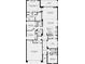 Detailed floor plan showcases the layout of this spacious home with 4 bedrooms and 3 bathrooms at 733 Sky Shade Dr, Apollo Beach, FL 33572