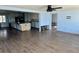 Bright, open kitchen featuring a large island, modern appliances, and a seamless flow to the living area at 7952 1St S Ave, St Petersburg, FL 33707