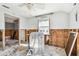 Laundry room space undergoing renovation, featuring exposed framing and potential at 101 146Th Ave, Madeira Beach, FL 33708