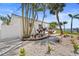 Charming landscaping around the property at 11050 7Th E St, Treasure Island, FL 33706