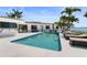 Beautiful backyard pool area, perfect for entertaining at 11050 7Th E St, Treasure Island, FL 33706