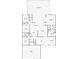 Detailed floor plan highlighting the layout of the home and outdoor areas at 16119 Bridgedale Dr, Lithia, FL 33547