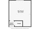 Floor plan for the lower level, featuring a rec room, closet, and stairs at 16119 Bridgedale Dr, Lithia, FL 33547