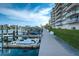 Beautiful waterfront condo with boat dock and jet skis, offering stunning views and easy access to the water at 223 Island Way # 5D, Clearwater Beach, FL 33767