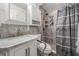 Bathroom features a modern vanity, toilet and shower at 2700 Bayshore Blvd # 542, Dunedin, FL 34698