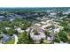 An aerial view capturing the essence of the community with lush greenery and picturesque homes at 2971 Estancia Blvd # 328, Clearwater, FL 33761