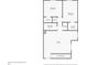 Detailed second floor plan with bedrooms, loft, closets and bathrooms at 582 53Rd N Ave, St Petersburg, FL 33703