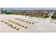 Scenic beach view featuring lounge chairs and umbrellas along the sandy shore at 7050 Sunset Way # 22, St Pete Beach, FL 33706