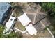 Aerial view of home with RV parked in backyard and featuring mature landscaping at 771 Murphy N Ave, St Petersburg, FL 33703