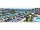 Beautiful waterfront property with boat docks, parking, swimming pool and ocean views at 1 Key Capri # 608E, Treasure Island, FL 33706