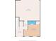 First floor plan showcasing garage, bedroom, bathroom, hall and foyer dimensions at 10144 Arbor Run Dr # 139, Tampa, FL 33647