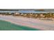 Expansive white sand beach with clear turquoise water perfect for relaxation at 1058 Eldorado Ave, Clearwater Beach, FL 33767